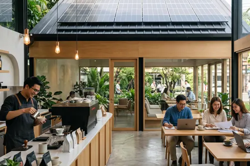 Commercial Cafe Solar