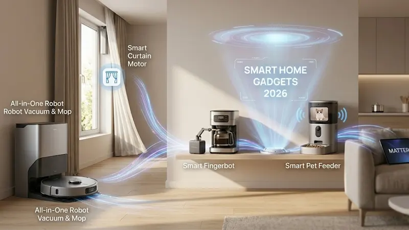 มัดรวมแก็ดเจ็ต Smart Home ตัวเด็ดปี 2026 ที่จะทำให้ชีวิตคุณง่ายขึ้น 10 เท่า